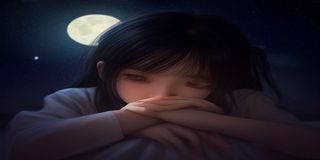 夜勤病栋神秘老医生形象，穿着白大褂站在昏暗诊室内，脸部半隐于阴影中，散发出令人不安的气息